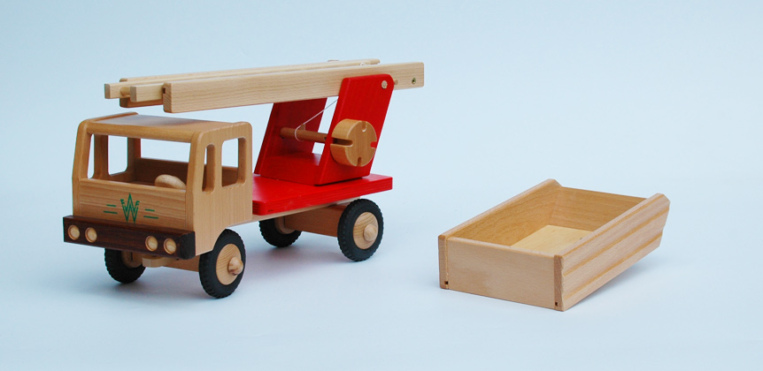 Feuerwehr und Kipper