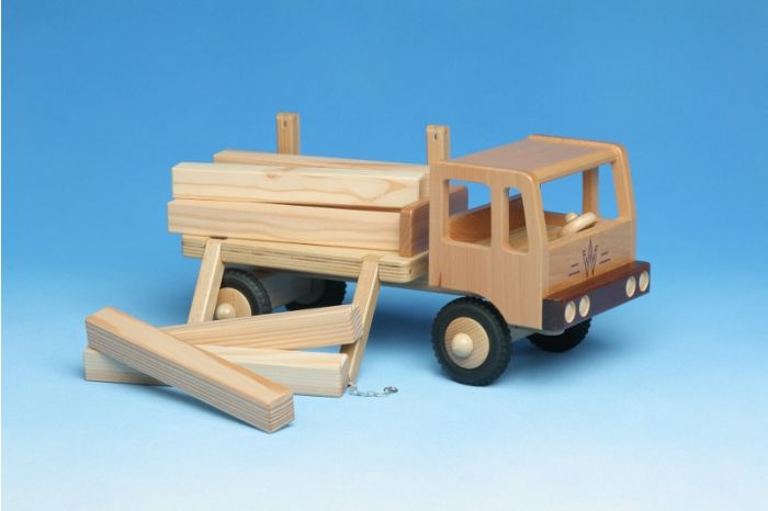 LKW Langholztransporter aus Holz